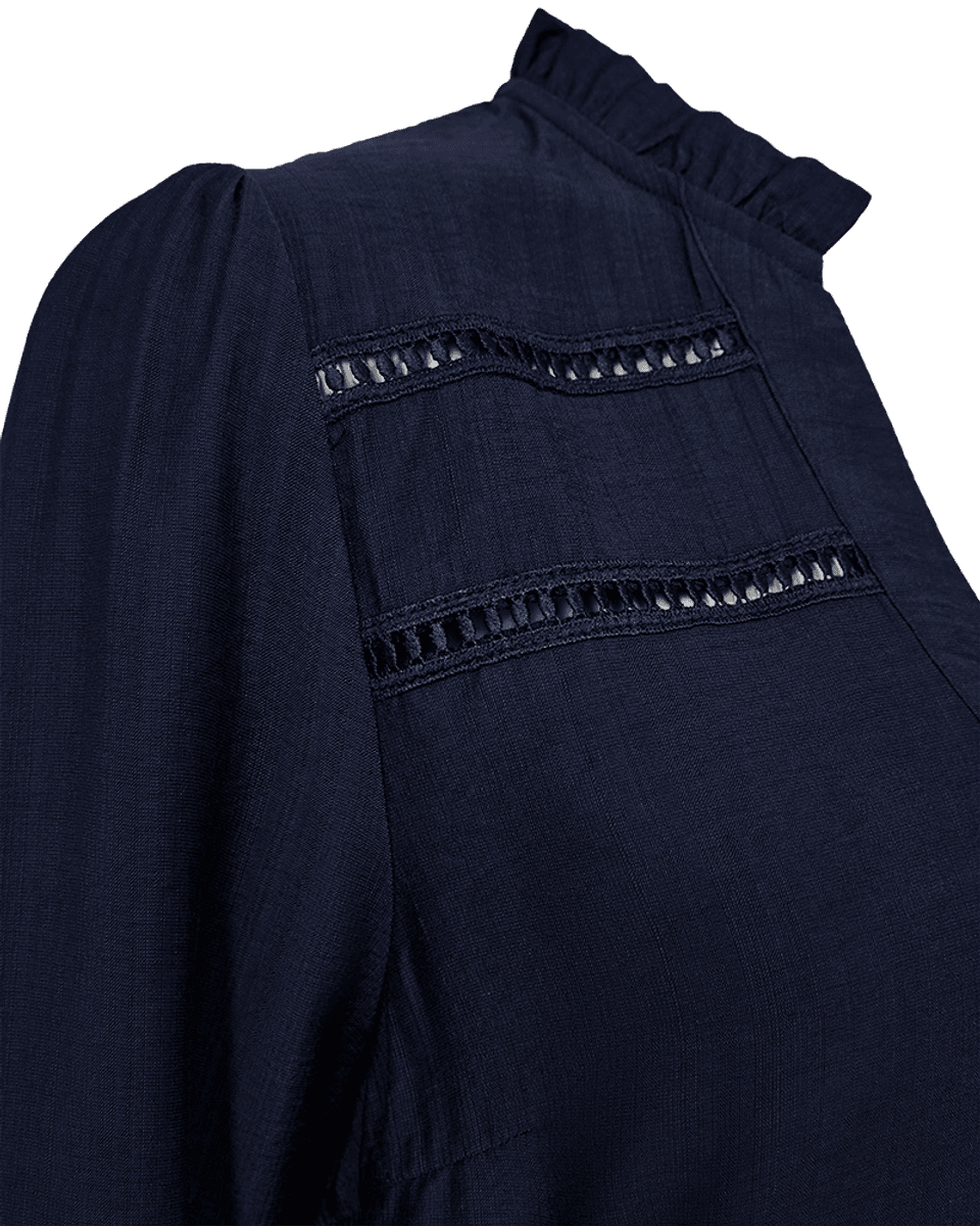 ANTINA BLUSE - NAVY