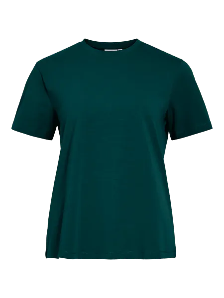 Hovedbilde NORA T-SHIRT - SMARAGDGRØNN
