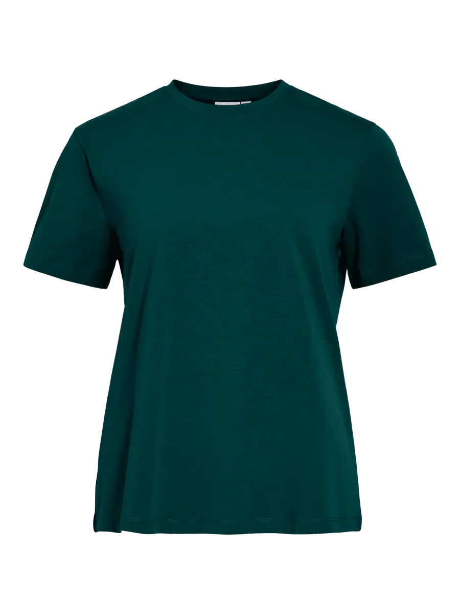 NORA T-SHIRT - SMARAGDGRØNN