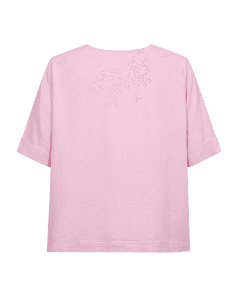 Hovedbilde LAVA LIN/VISCOSE TOPP M/LOMME - ROSA