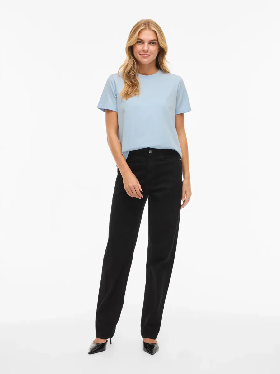 NORA T-SHIRT - LYSBLÅ