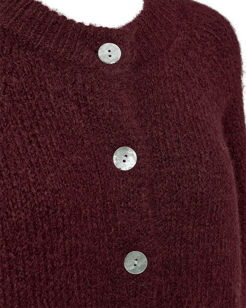 Hovedbilde LULU CARDIGAN - PLOMME