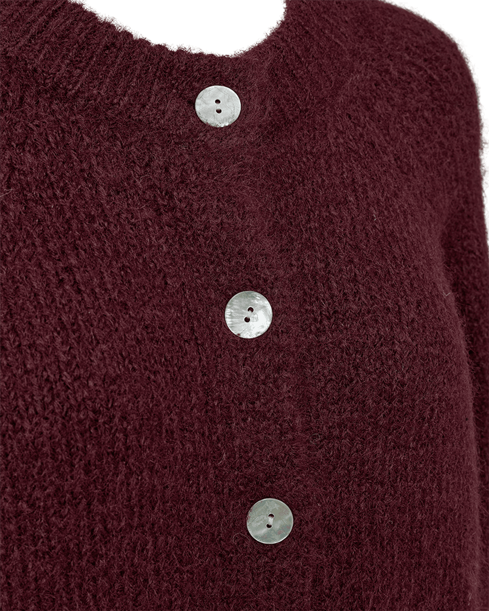 LULU CARDIGAN - PLOMME