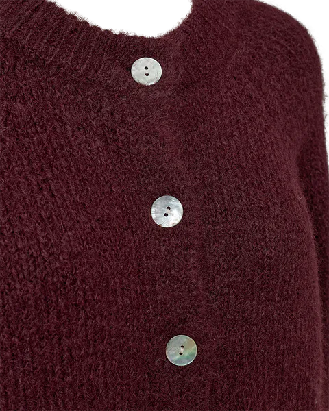 Hovedbilde LULU CARDIGAN - PLOMME