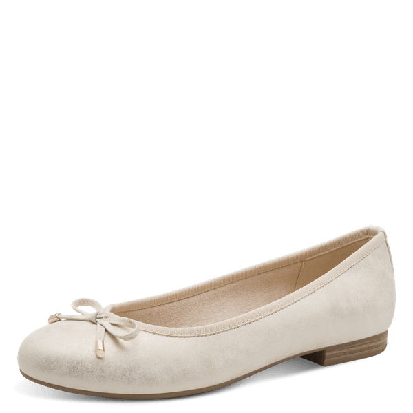 Hovedbilde BALLERINA M/LITEN SLØYFE - SAND