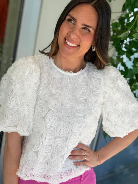 Hovedbilde GLORY TOPP - OFFWHITE
