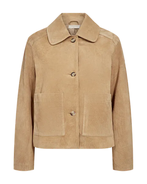 Hovedbilde  PEGGY SEMSKET SKINN JAKKE - CAMEL