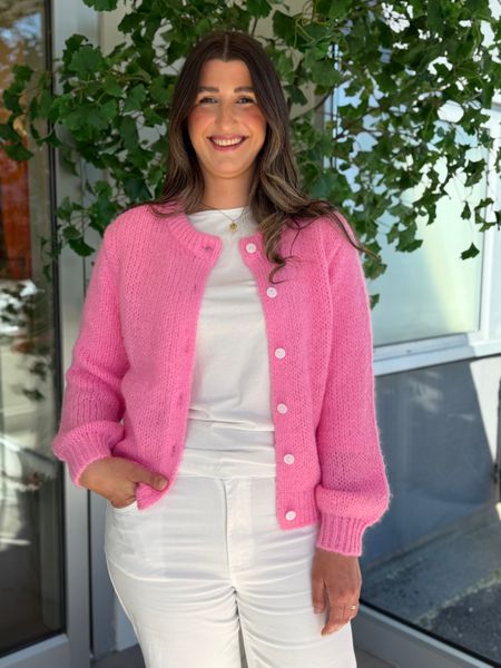 Hovedbilde WILO STRIKKET CARDIGAN - ROSA