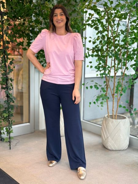 Hovedbilde FENJA T-SHIRT M/PUFFERM - ROSA