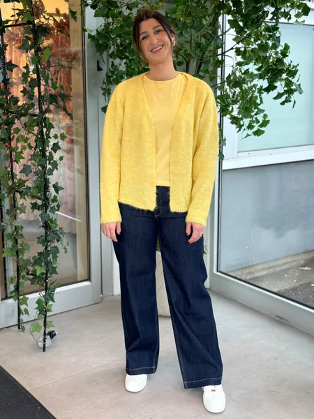 Hovedbilde SORRENTO CARDIGAN - GUL