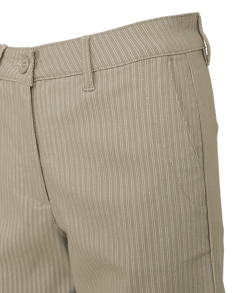 Hovedbilde REX SHORTS SMALSTRIPET - CAMEL/OFFWHITE
