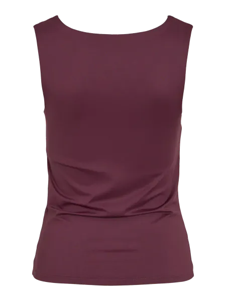 Hovedbilde KENZA TOPP U-NECK  - PLOMME