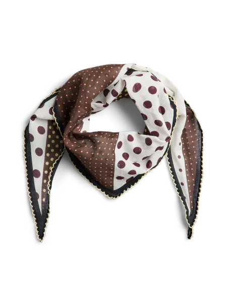 Hovedbilde ANEMONE SKJERF - BRUN M/DOTS
