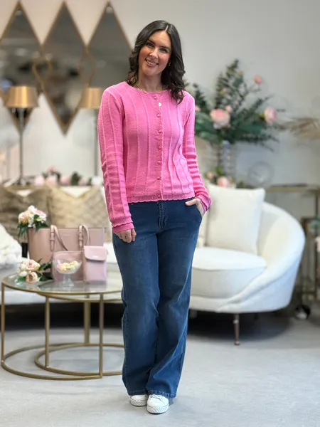 Hovedbilde MORA CARDIGAN - ROSA