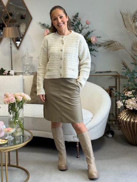 Hovedbilde HARLEY SKINNLOOK SKJØRT - TAUPE