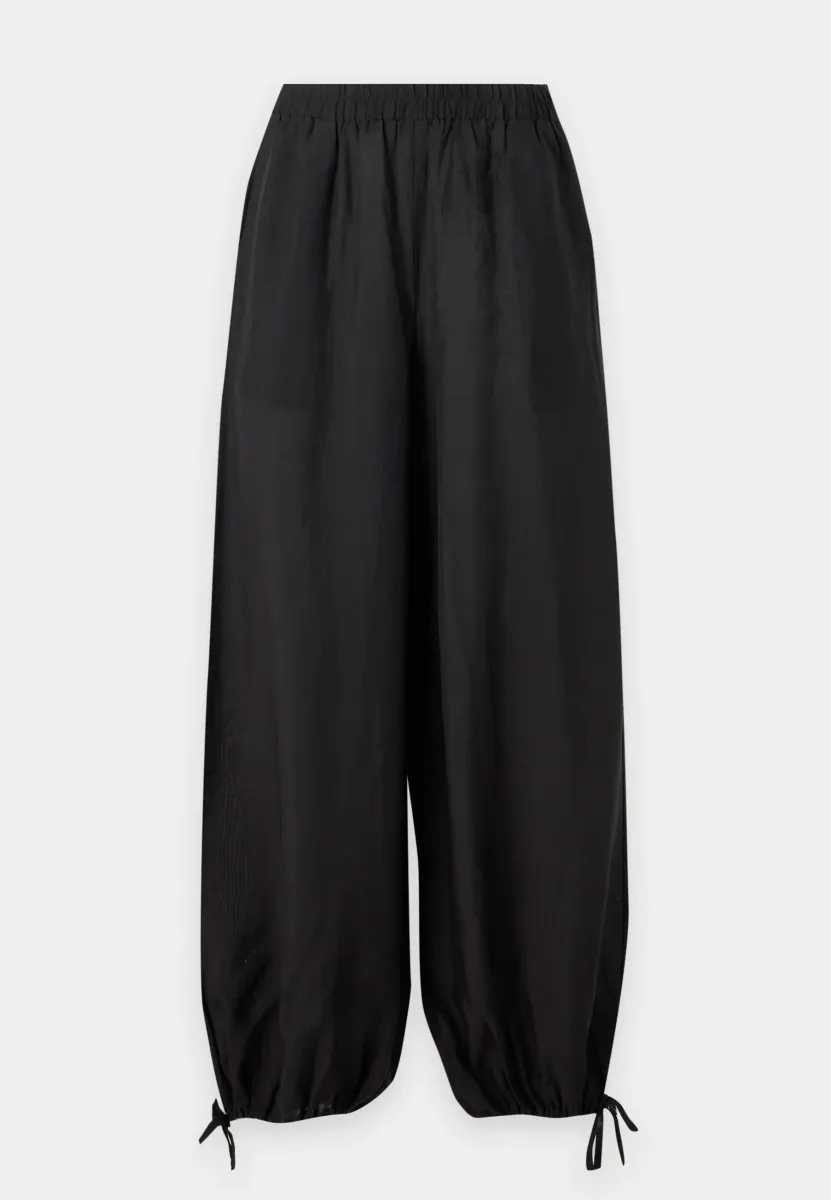 ALAIA BALLON BUKSE - SORT