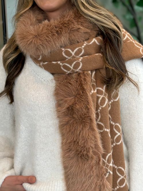 Hovedbilde SKJERF ULLMIX M / FAKE FUR - CAMEL