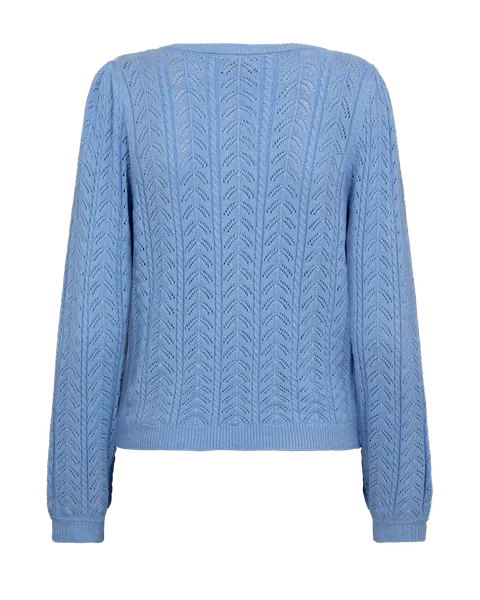 Hovedbilde CLARRY CARDIGAN - HIMMELBLÅ