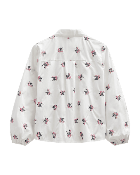 Hovedbilde LEILA SKJORTE FLOWERS - ROSA