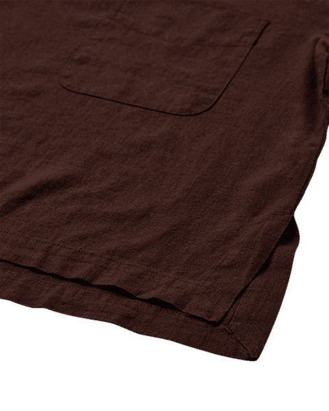 Hovedbilde LAVA LIN/VISCOSE TOPP M/LOMME - BRUN
