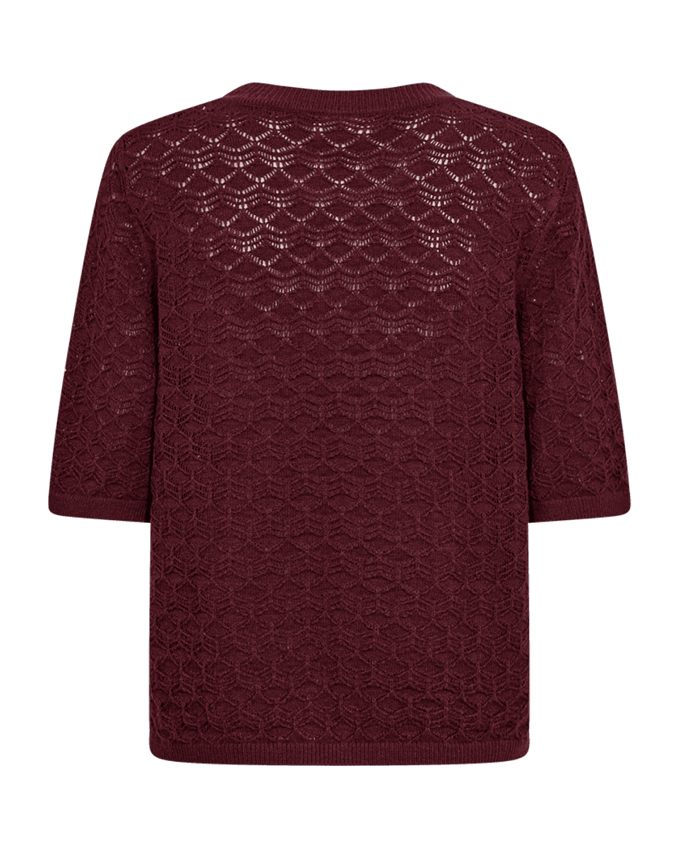 CLARRY GENSER DIAMANTSTRIKK - PLOMME