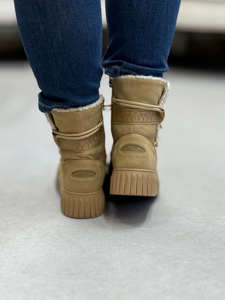 VINTERBOOTS M/TEDDY - NOUGAT