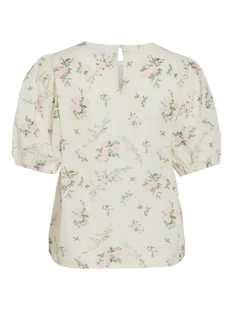 MIADA BLUSE / TOPP - FLOWER