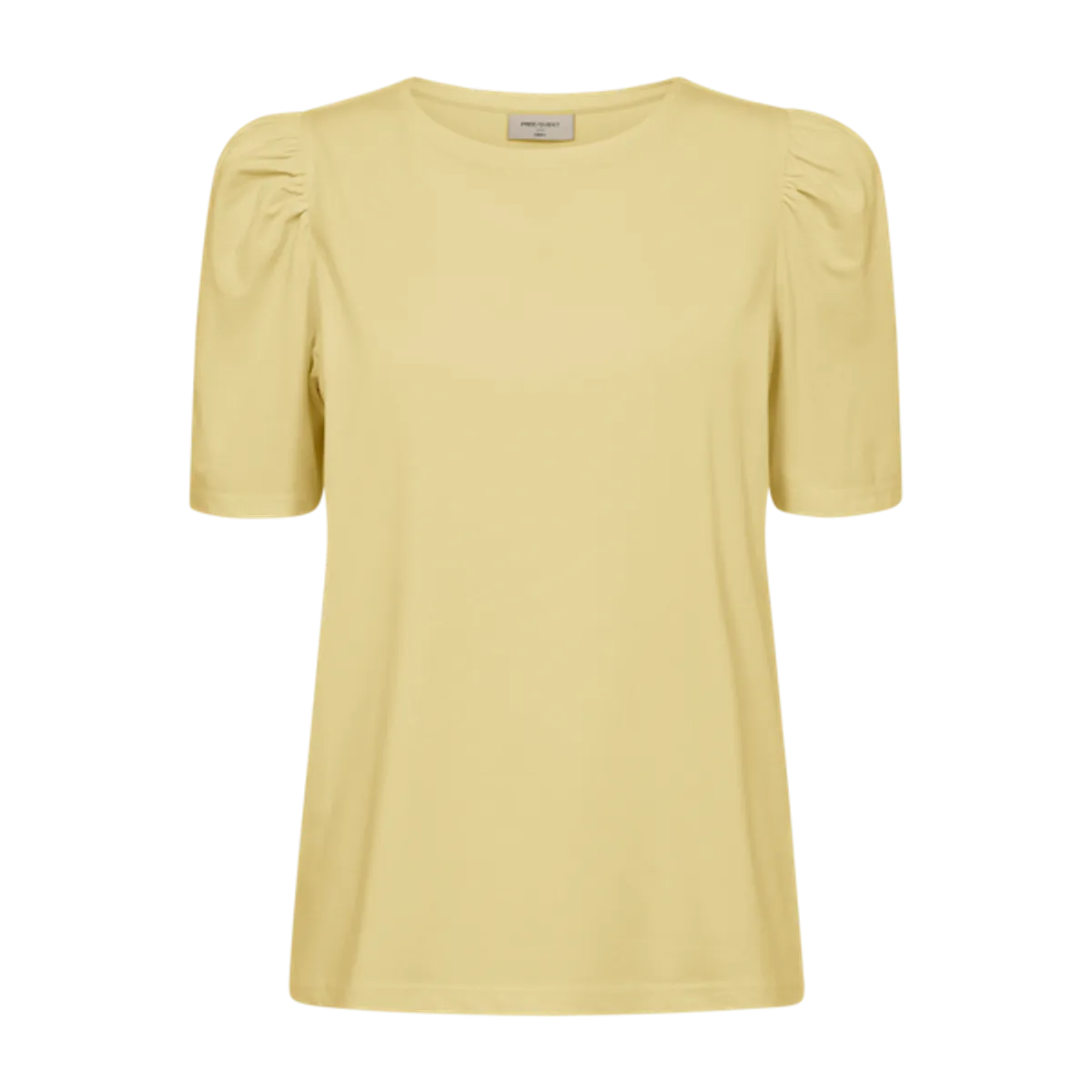 FENJA T-SHIRT M/PUFFERM - GUL