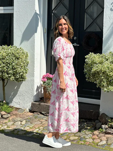 Hovedbilde ROMEO VISCOSE KJOLE - CERISE