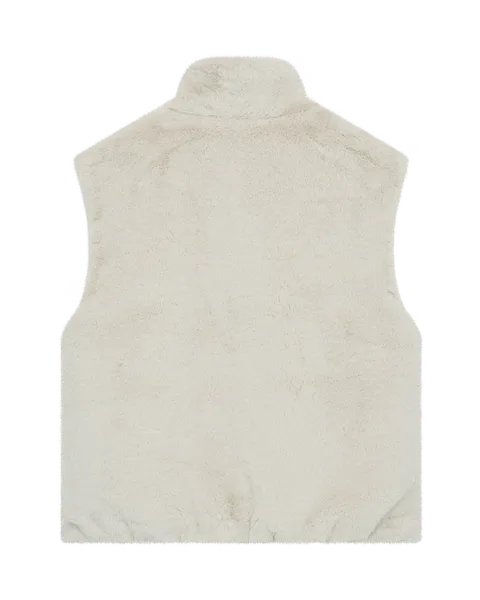 Hovedbilde FONY FAUX FUR VEST - MOONBEAM