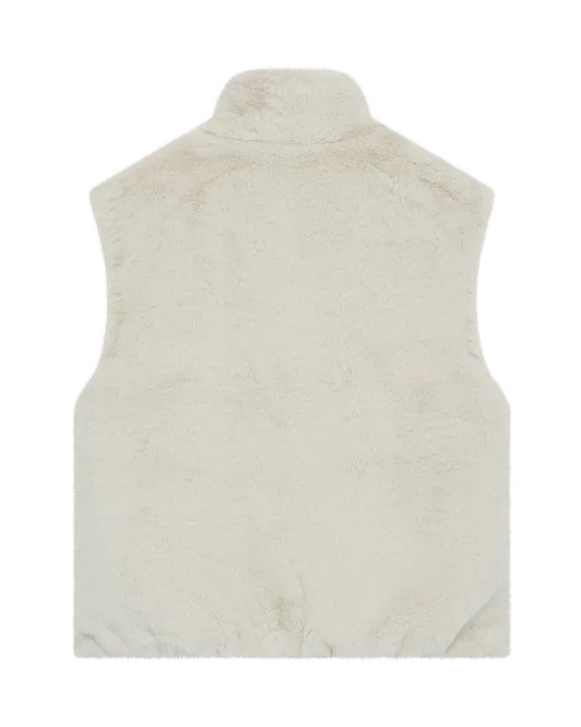 Hovedbilde FONY FAUX FUR VEST - MOONBEAM