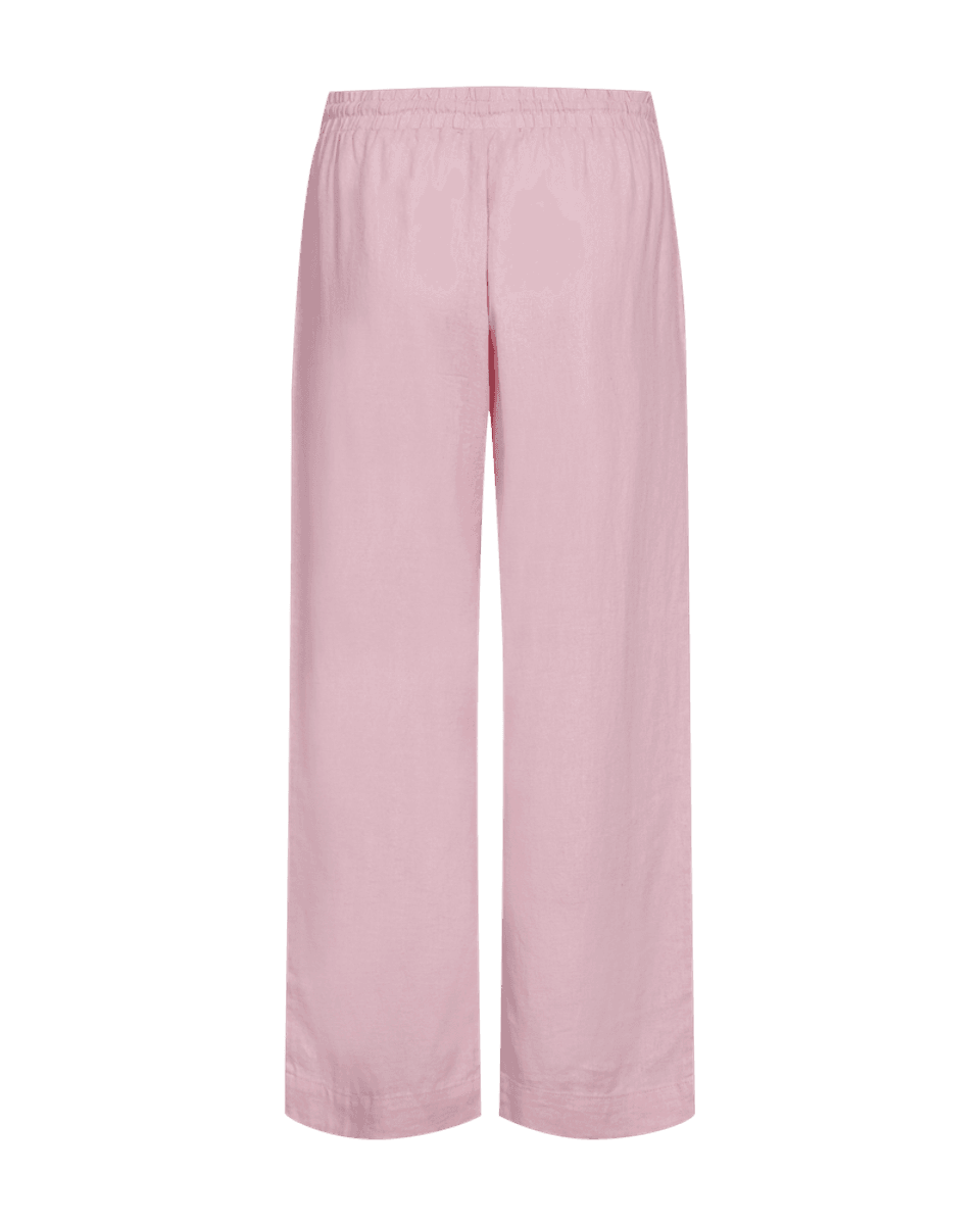 LAVA LIN/VISCOSE BUKSE ANKEL - ROSA