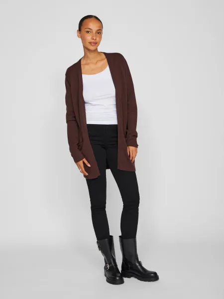 Hovedbilde VIRIL CARDIGAN LANG - BRUN
