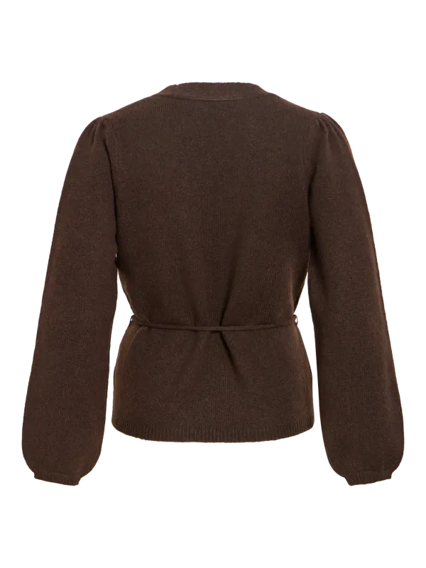 KEHLA CARDIGAN - BRUN