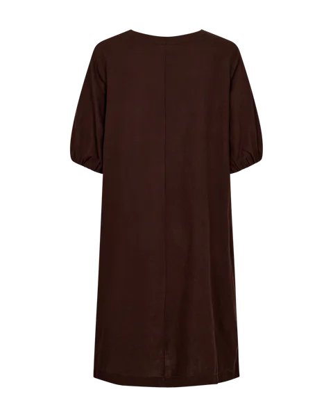 Hovedbilde LAVA KJOLE M/BALLONGERM - BRUN