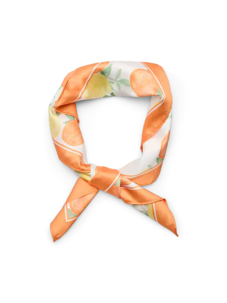 Hovedbilde ANNY SILKELOOK SKJERF - APRIKOS/GUL/GRØNN