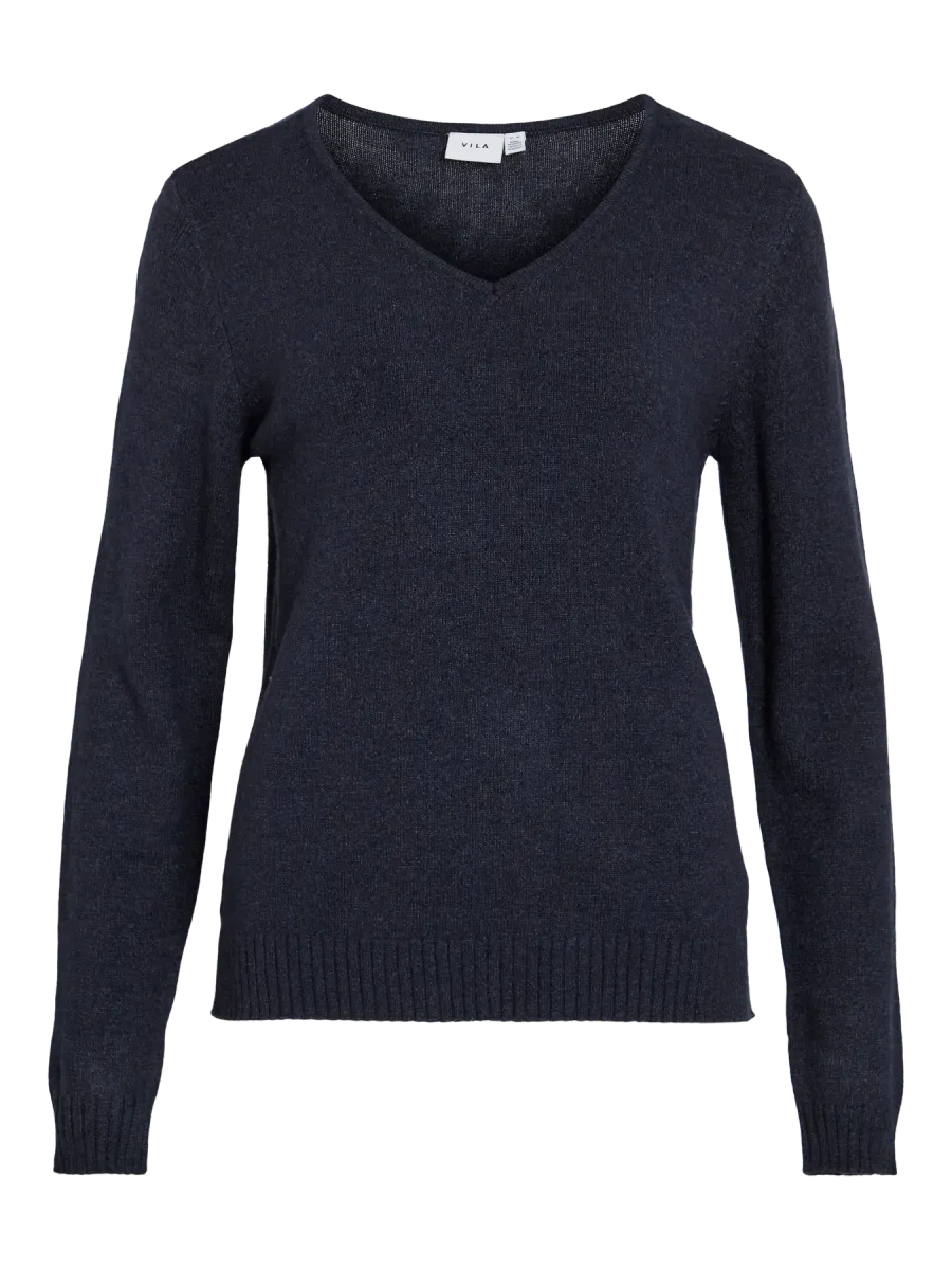 VIRIL GENSER V-HALS - NAVY