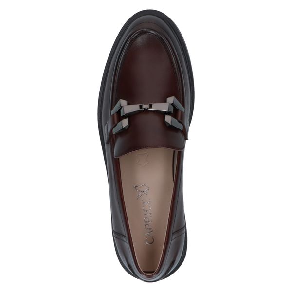 Hovedbilde LOAFER I SKINN M/LENKE - BRUN