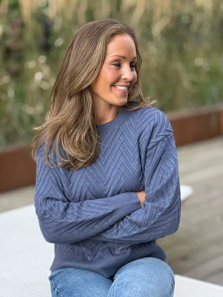 Hovedbilde SATURN GENSER - JEANSBLÅ