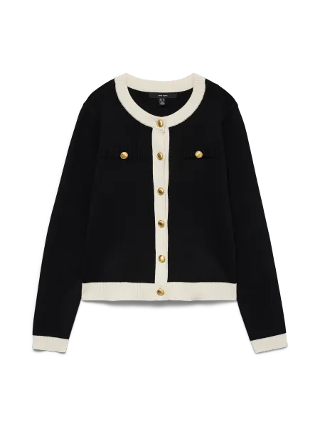 Hovedbilde OLI CARDIGAN - SORT / BIRCH