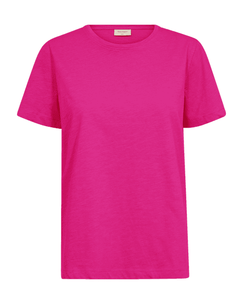Hovedbilde VIVA T-SHIRT RUND HALS - CERISE